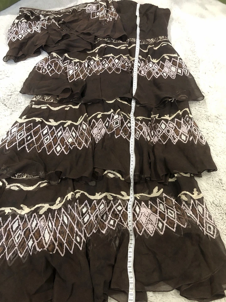 Vestido de seda Fendi tamanho 40 - Imagem 2 de 4