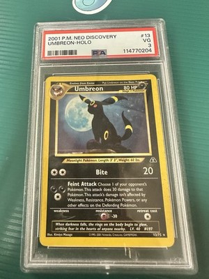 ポケモンカード　ブラッキー　umbreon 13/75 1ed Umbreon [1st Edition] #13 Prices | Pokemon Neo Discovery