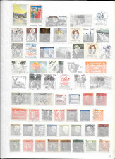 SUEDE -  101  timbres oblitérés -  71/5