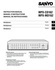 Sanyo MPX-CD162 Security Surveillance 16 Came...