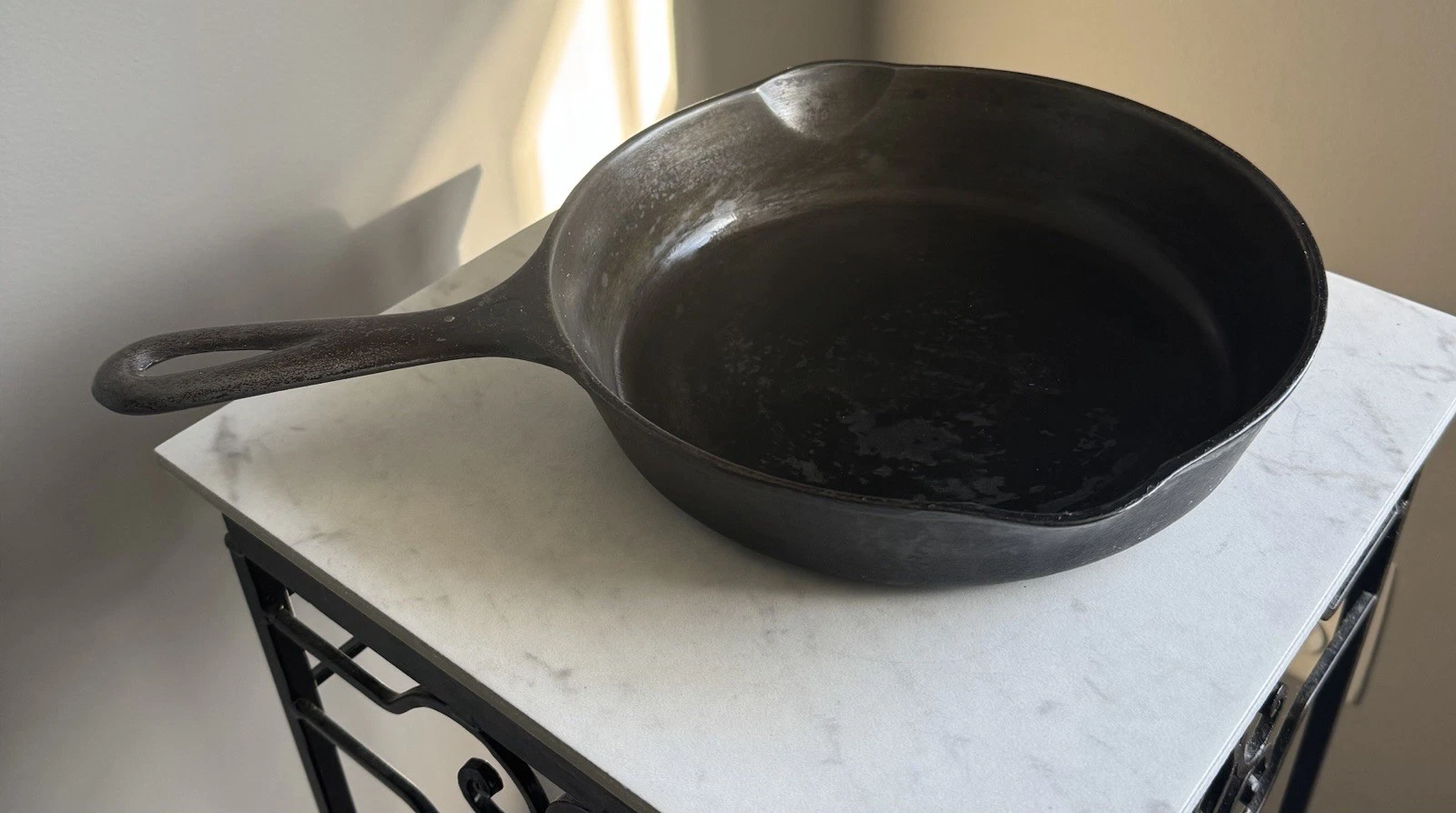 Wagner Ware Sidney -0- Stylized Logo #6 Cast Iron Skillet 1056 K Clean & Nice 🔥