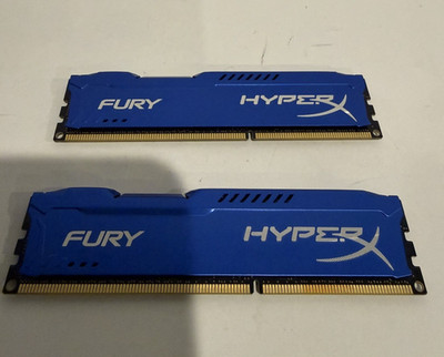 HyperX FURY DDR3 SDRAM 8GB (2x4GB) 1600MHz DIMM Kit HX316C10FK2/8