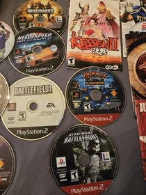 Sony PlayStation 2 Console Bundle With 18 Games Controller & Memory Card TESTED!