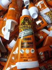 Gorilla Glue Grab Adhesive, Heavy Duty Waterproof, Instant Bond 80ml X 10  