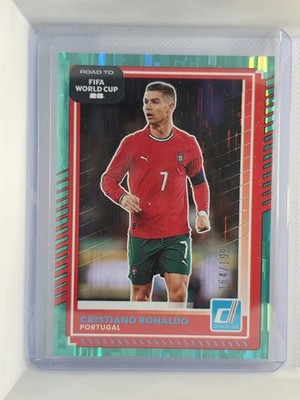 2025-26 Panini Donruss World Cup Cristiano Ronaldo Portugal Teal #164/199 (#91)