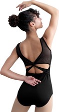 Women Dance Leotard for Ballet Mesh Tank Dancewear,Chest Pads,Full Lining 236...