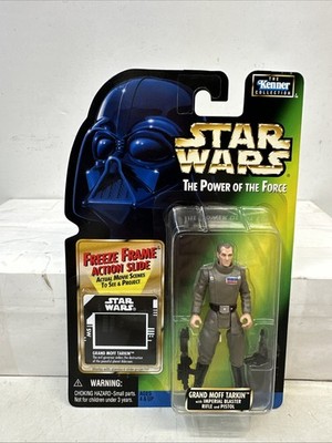 Star Wars POTF Grand Moff Tarkin Freeze Frame Kenner 1996 Actionfigur