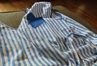 Vintage MFA feed sack (half) two aprons deck of card plain lot of 3 unique apron — photo 10