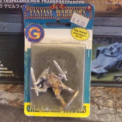 Grenadier Models 3537 Swordmaster New Old Stock Sealed Blister 1992