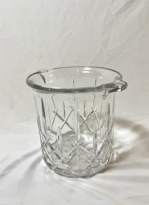 Gorham Crystal Ice Bucket Lady Anne Pattern Large