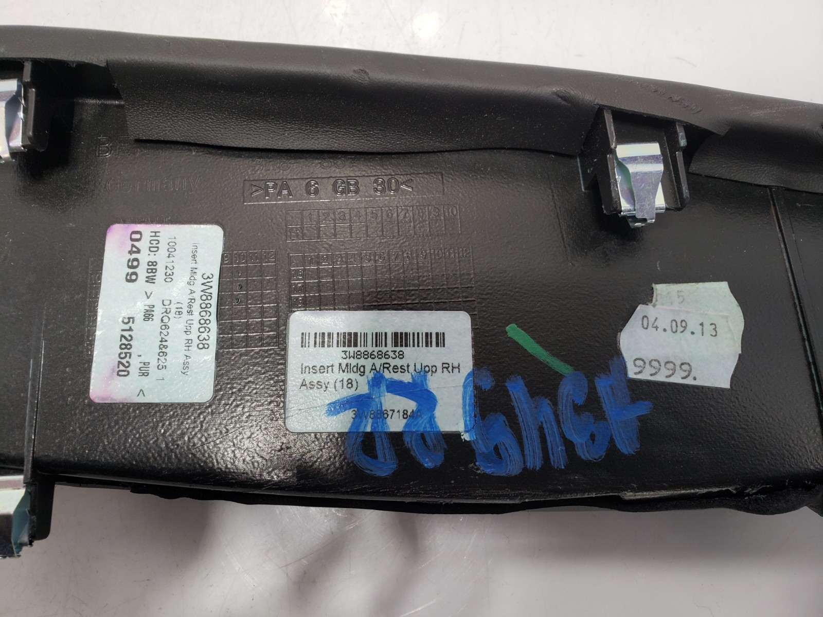 ✅ 2012-2018 OEM Bentley Continental GT Rear Right Passenger Armrest Door Trim