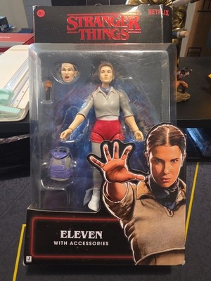 STRANGER THINGS ELEVEN 6'' ACTION FIGURE UPSIDE DOWN WITH ACCESSORIES BRAND NEW