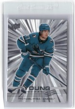 2025-26 Upper Deck #487 Michael Misa Outburst Silver