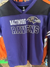 New NFL Team ApparelBaltimore Ravens Jersey Youth L 14/16