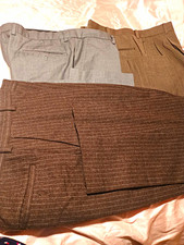 Pierre Cardin Men s Worsted Wool Pleated Pins...