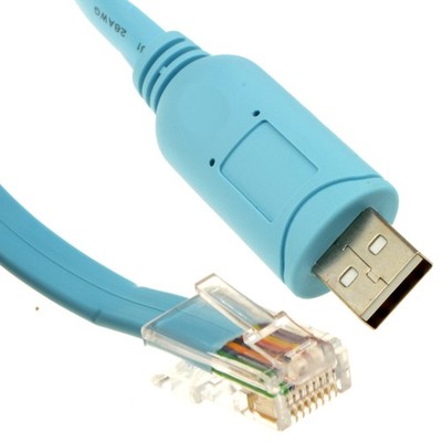 USB auf RJ45 Ethernet Konsolenkabel FTDI Chip Cisco kompatibel 1,8 m