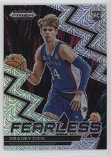 2023-24 Panini Prizm Draft Picks Fearless Mojo Prizm 2/25 Gradey Dick #7 qf8