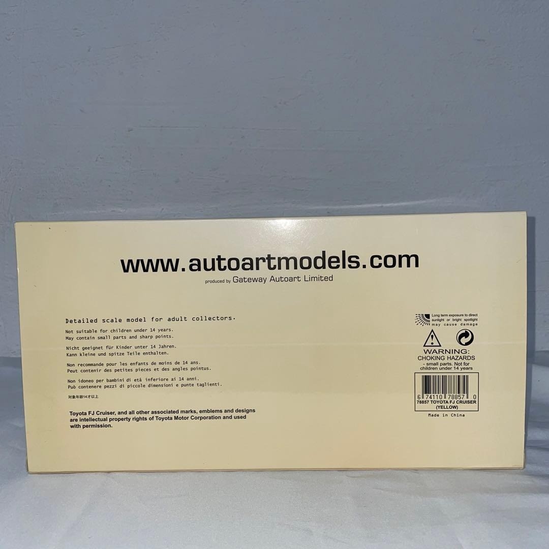 NEW] AUTOart MILLENNIUM Toyota Fj Cruiser 1/18 | eBay
