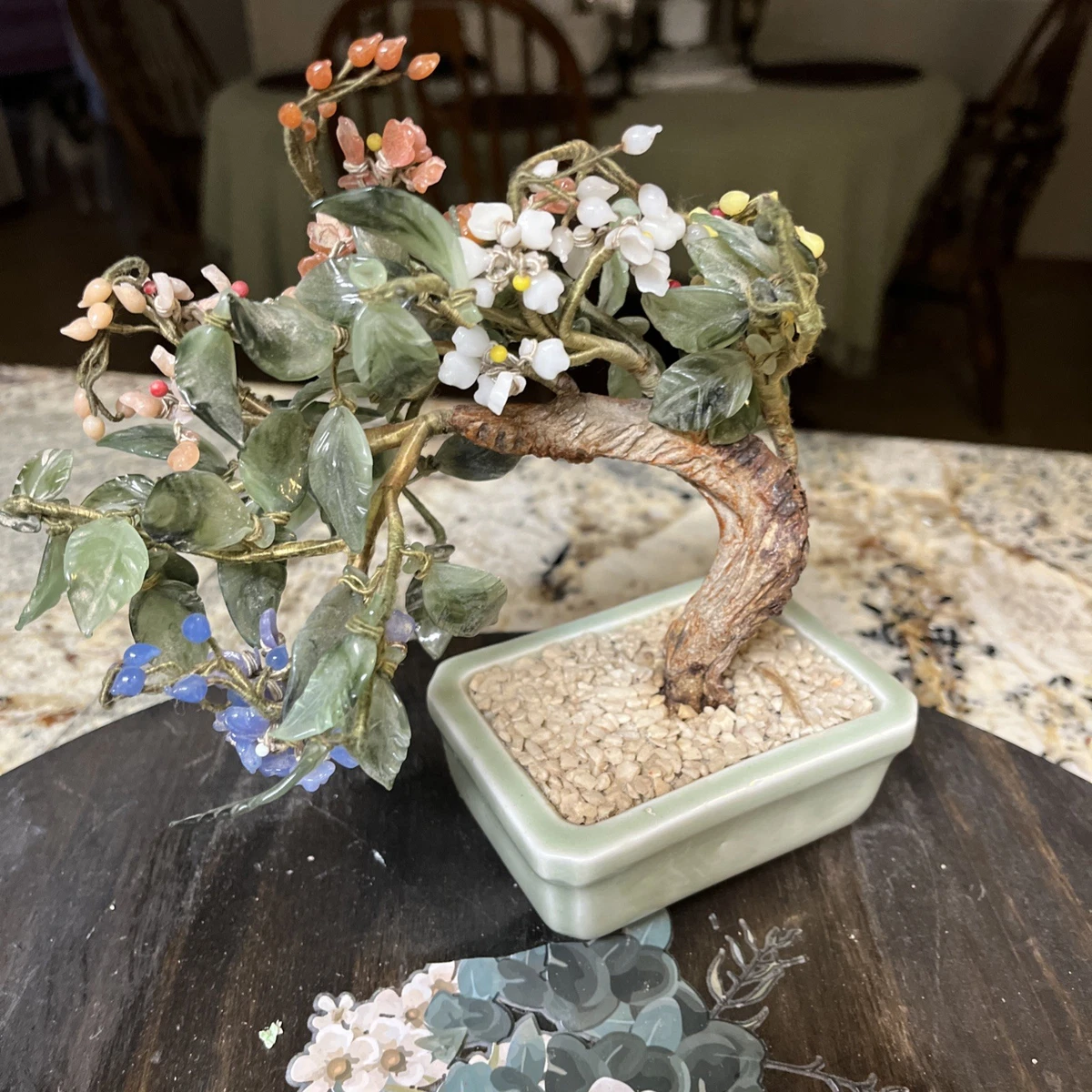 玉石盆景树其他中国收藏品1900-现在| eBay