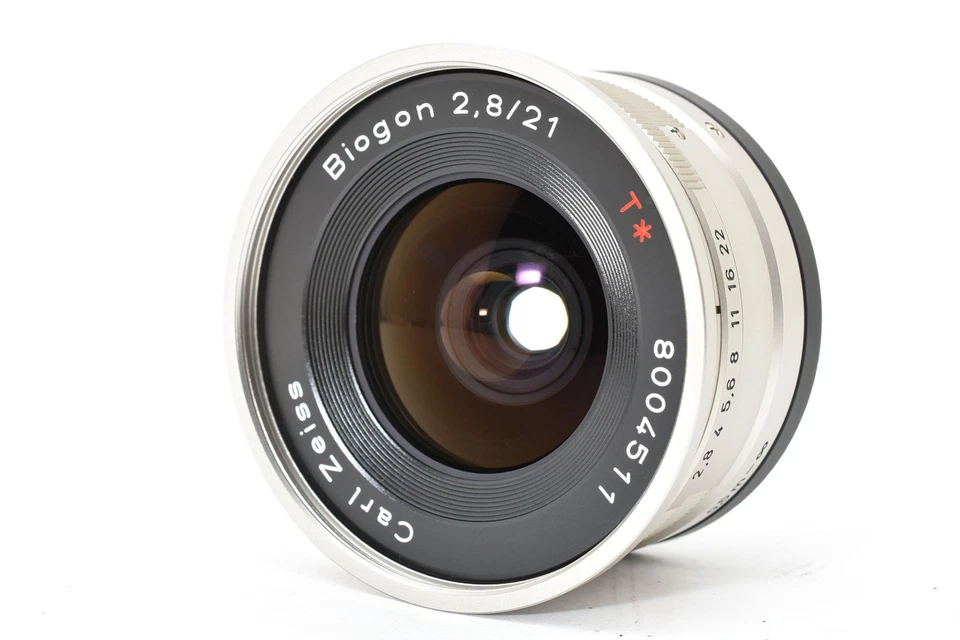 [MINT] Contax Carl Zeiss Biogon T* 21mm F/2.8 Lens For G1 G2 From JAPAN - Image 2 of 4