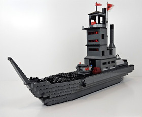 LEGO Avatar The Last Airbender 3829: Fire Nation Ship COMPLETE