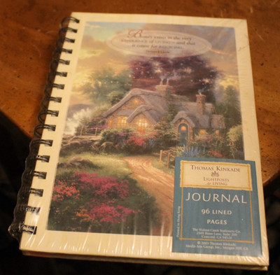 Thomas Kinkade Journal ~ ''A New Day Dawning'' 2003 ~ New, Sealed