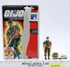 Lt. Falcon V1 100% Complete 34 Card 1987 G.I. Joe Hasbro Vintage Action Figure