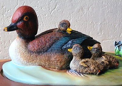 Fraser Art Bossons Limited Edition ''First Outing'' Goldeneye Ducks 1980