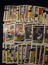 100 Card Chicago Bears Lot.various Yrs And Manufacturers 