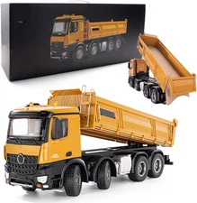 20-Inch Remote Control Dump Truck 12-Channels 1/14 Scale 13 LBS Load Capacity RC