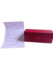 Cartier Rimless Gold Unisex Eyeglasses CT0092O Diamond cut Coffee Tint Lens  — photo 10
