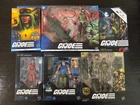 G.I.JOE 6 Figure LOT Croc Master Fiona Jinx Dusty Cobra Copperhead Sgt Slaughter