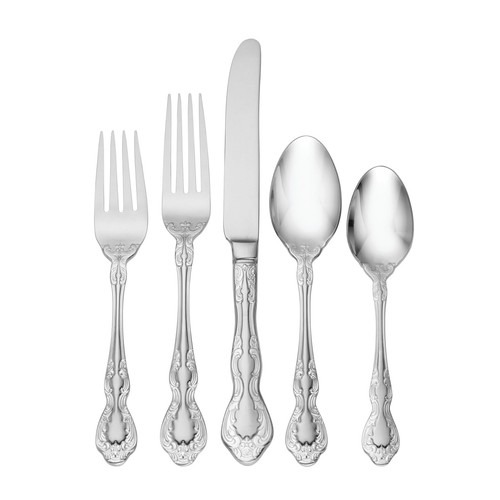 Mandolina 65-Piece Flatware Set, Service for 12