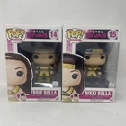 2 Funko POP! WWE Nikki & Brie Bella #14 & 15 Vinyl Figure Total Divas MIB