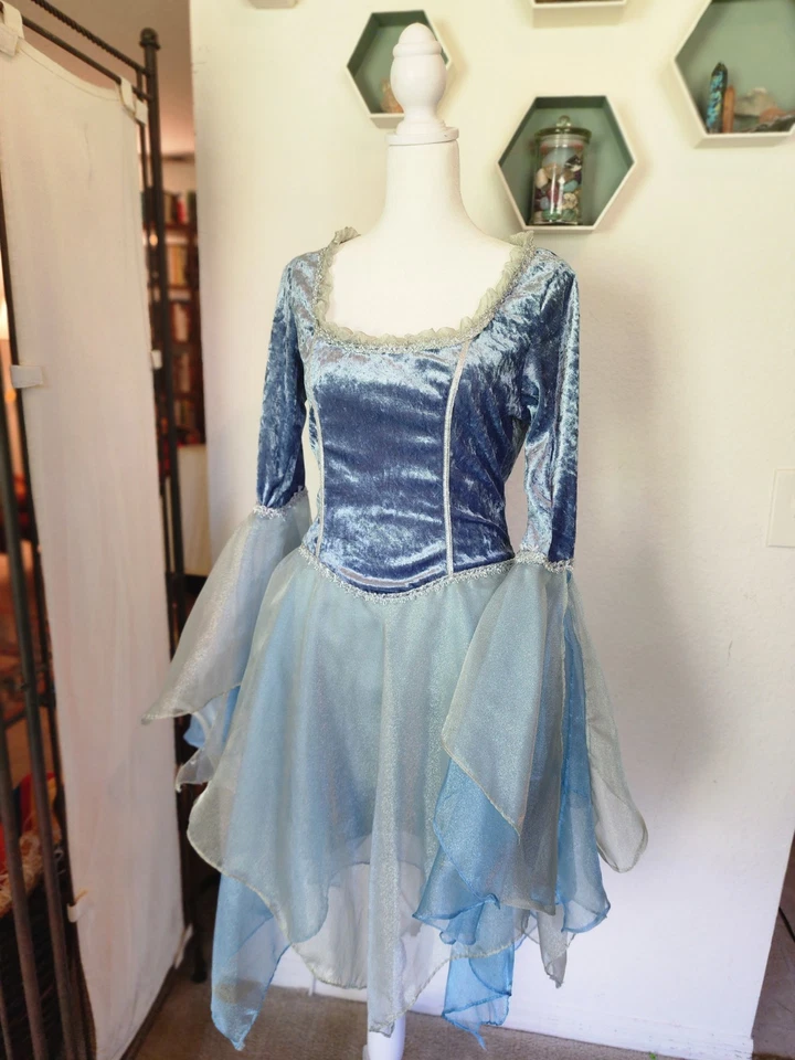 InCharacter Woodland Fairy Costume Adult Size S 4-6 Tinkerbell *Dress Only* - Image 4 of 4