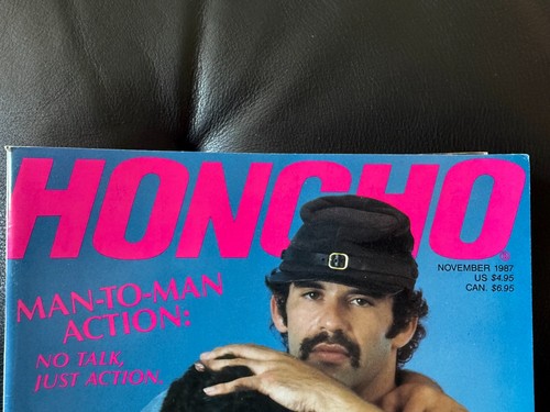 Honcho Magazine 11/87 vintage gay interest male pinups