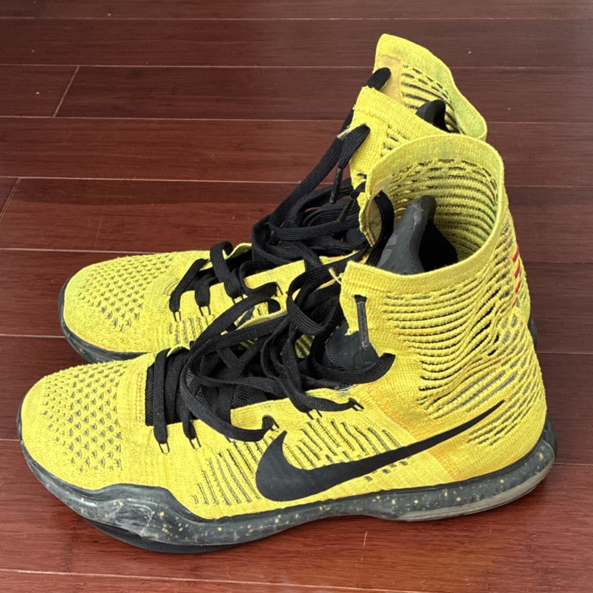 Nike Kobe 10 Elite “ Opening Night” Yellow Black Basketball