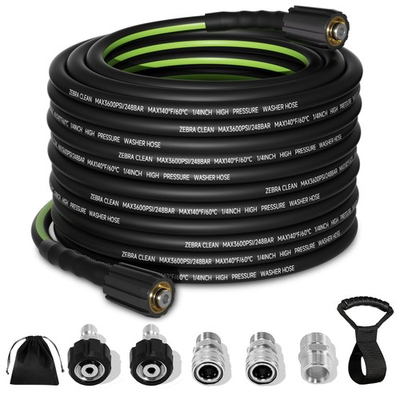 #ad Pressure Washer Hose 50 FT x 1 4#x27;#x27;，3600 PSI Kink Resistant Power Washer Hose $51.99