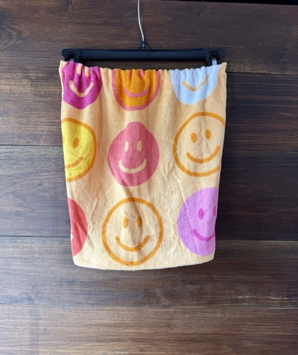 Towel Shorts Pink And Orange Smileys - Picture 3 of 4