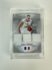 Rudy Gobert Rookie Jersey Fusion 44/75 Game Worn Material