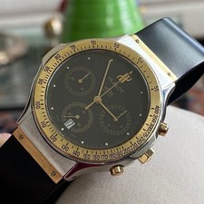 Orologio Hublot Chronograph watch MDM Geneve Quartz Box Garanzia Vintage 37 mm