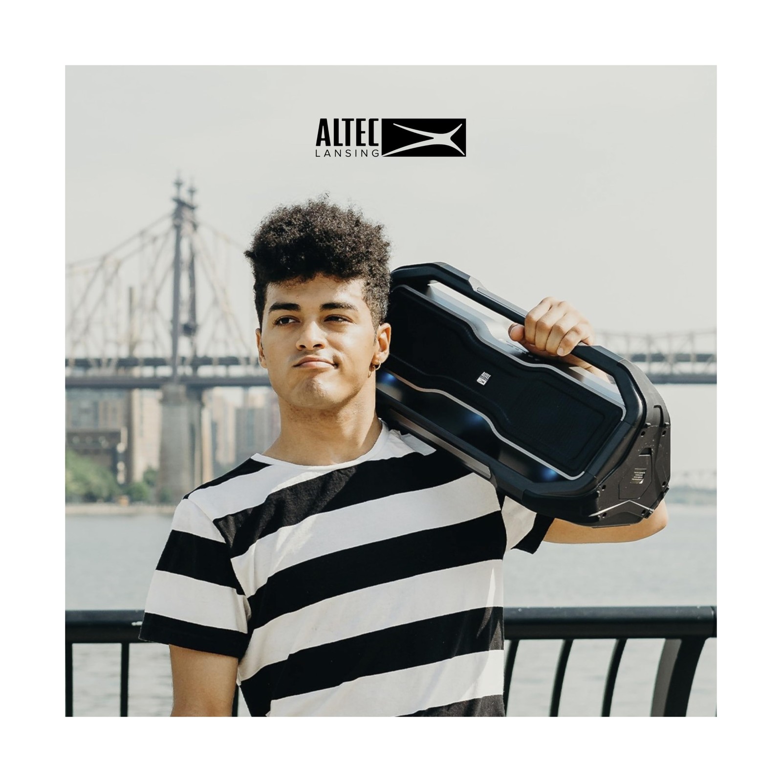 Altec Lansing ROCKBOX XL Wireless Bluetooth Speaker, Portable Water... Fast Ship