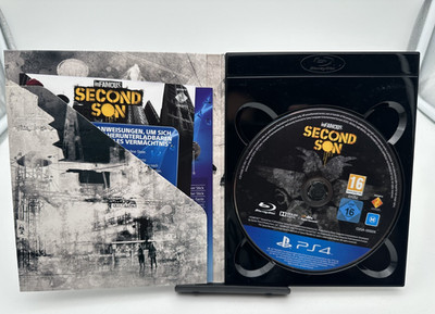 Playstation 4 PS4 Spiel Second Son in Famous Paperbook Special Edition #2