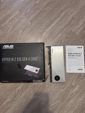 ASUS HYPER M.2 X16 GEN 4 CARD OPEN BOX NEVER USED