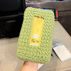 Green Crochet - Tissue Box Cover for Tissues — photo 1
