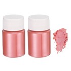 2pcs 30g/1oz Mica Powder for Epoxy Resin Kits Casting Resin, Dark Red