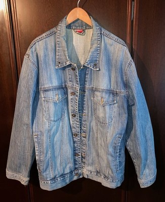 PADDOCKS Vintage Jeans Jacke 4XL Classic - Trucker Style - Blau