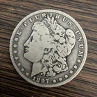 1897 O Morgan Silver Dollar