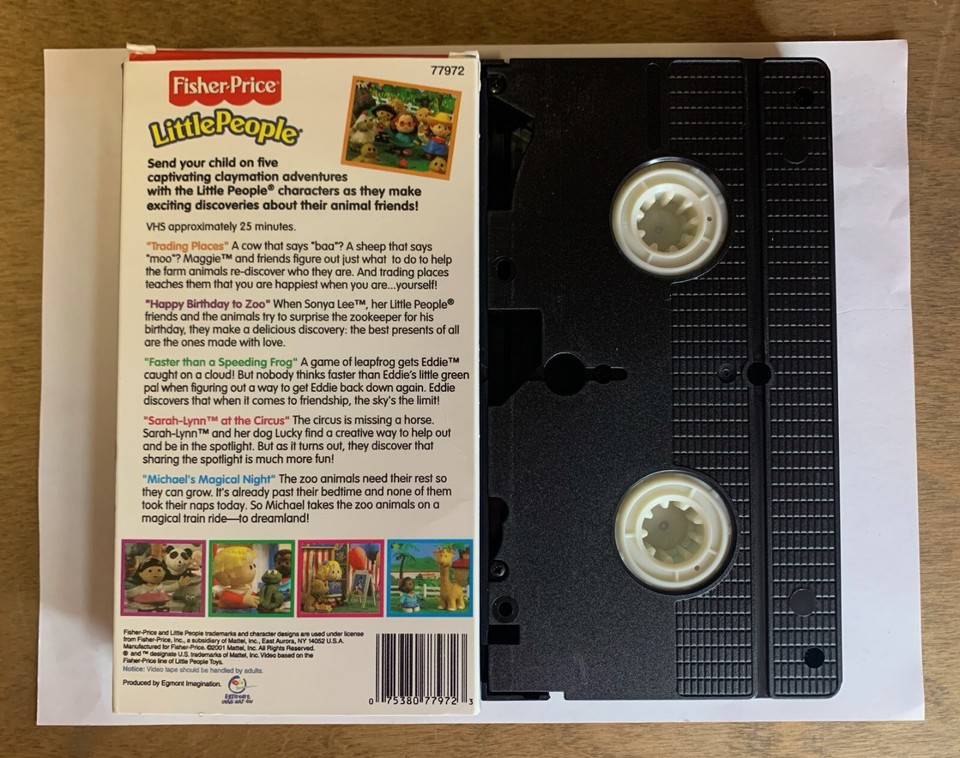 Fisher-Price Little People (Discovering Animals VHS) Vol. 3 | eBay
