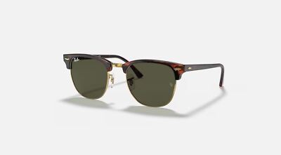 Ray-Ban Clubmaster Tortoise / G-15 Green 55mm Sunglasses RB3016
